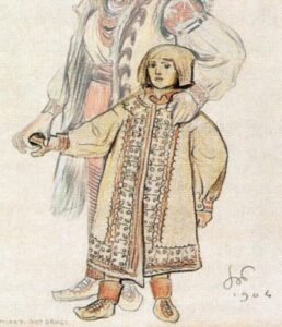 Prince Mieszko Boleslawowic. Depiction by Stanislaw Wyspianski