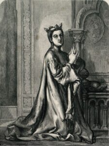 Saint Kinga. Illustration by Jan Matejko