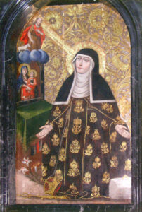 Saint Kinga. Painting from Stary Sacz